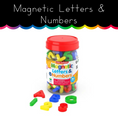 Load image into Gallery viewer, Magnetic Letters & Numbers
