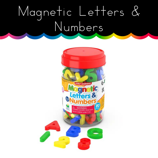 Magnetic Letters & Numbers