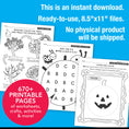 Load image into Gallery viewer, Printable Preschool Fall Homeschool Curriculum Bundle (September, October, November)
