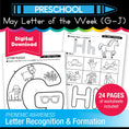 Load image into Gallery viewer, Printable Preschool May Letter Of The Week
