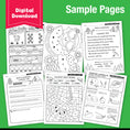 Load image into Gallery viewer, Printable Bridge To Second Grade Digital Summer Workbook
