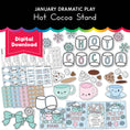 Load image into Gallery viewer, Printable January Dramatic Play Hot Cocoa Stand
