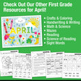 Load image into Gallery viewer, Printable First Grade April Daily Morning Work
