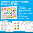Load image into Gallery viewer, Printable Preschool May Letter Of The Week
