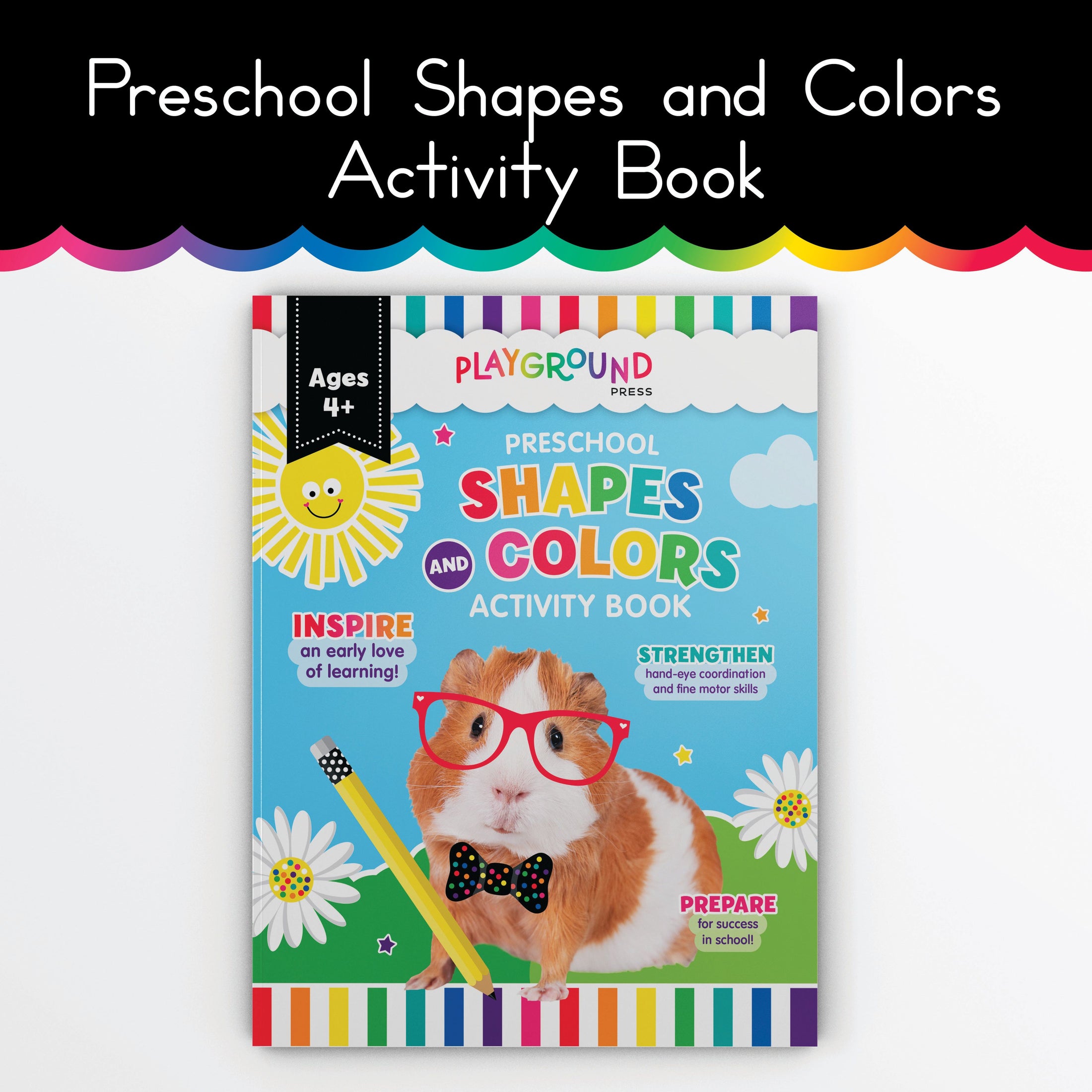 Preschool Shapes and Colors Activity Book