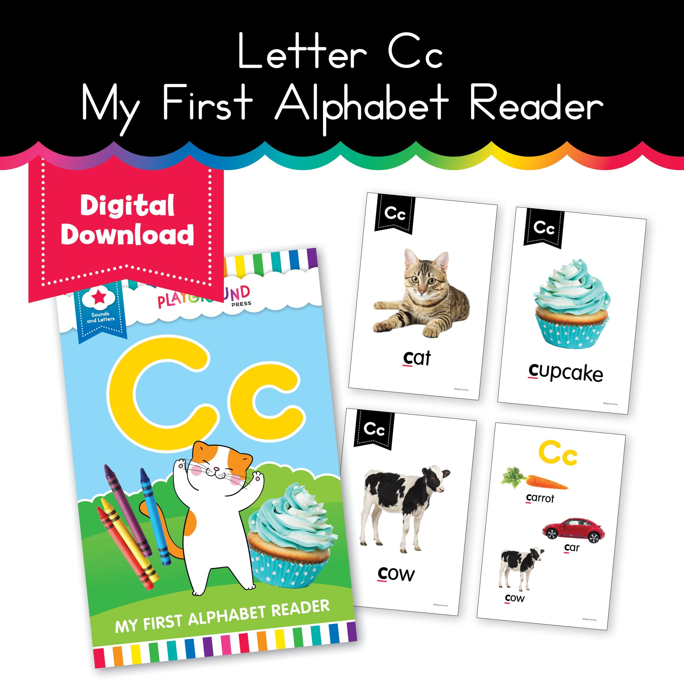 my first alphabet reader letter Cc