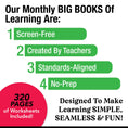 Load image into Gallery viewer, The Big Book of September Learning First Grade
