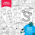Load image into Gallery viewer, Printable Preschool January Homeschool Curriculum Bundle
