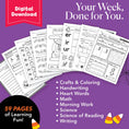 Load image into Gallery viewer, Printable Second Grade October Week 2 Resources
