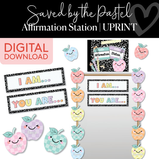 Pastel Affirmation Station 