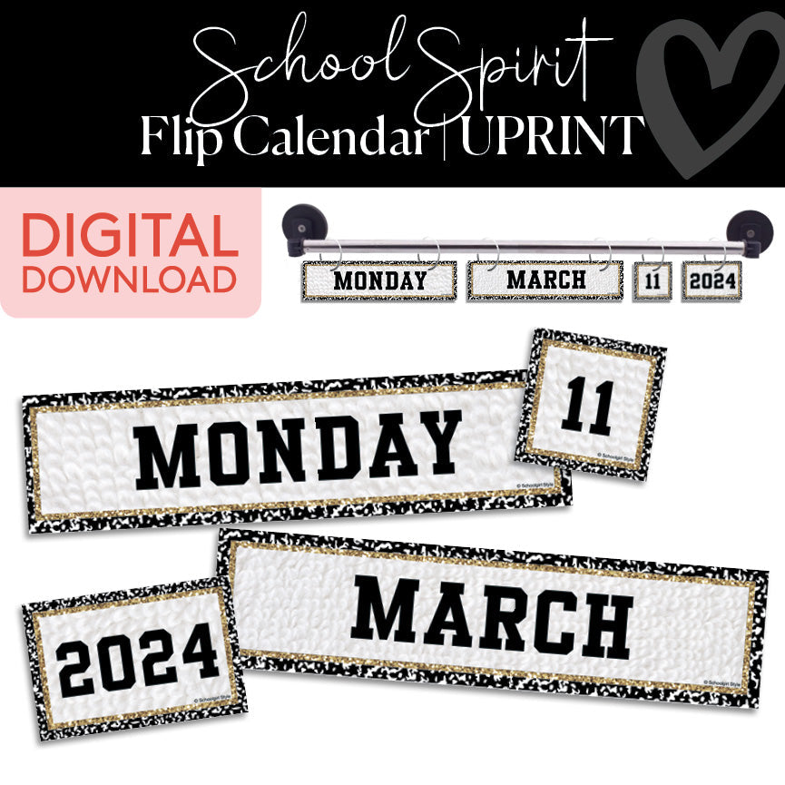 Flip Calendar Printable Resource