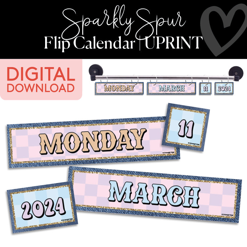 Flip Calendar Printable Resource