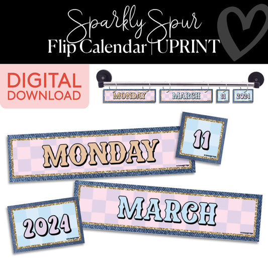 Flip Calendar Printable Resource