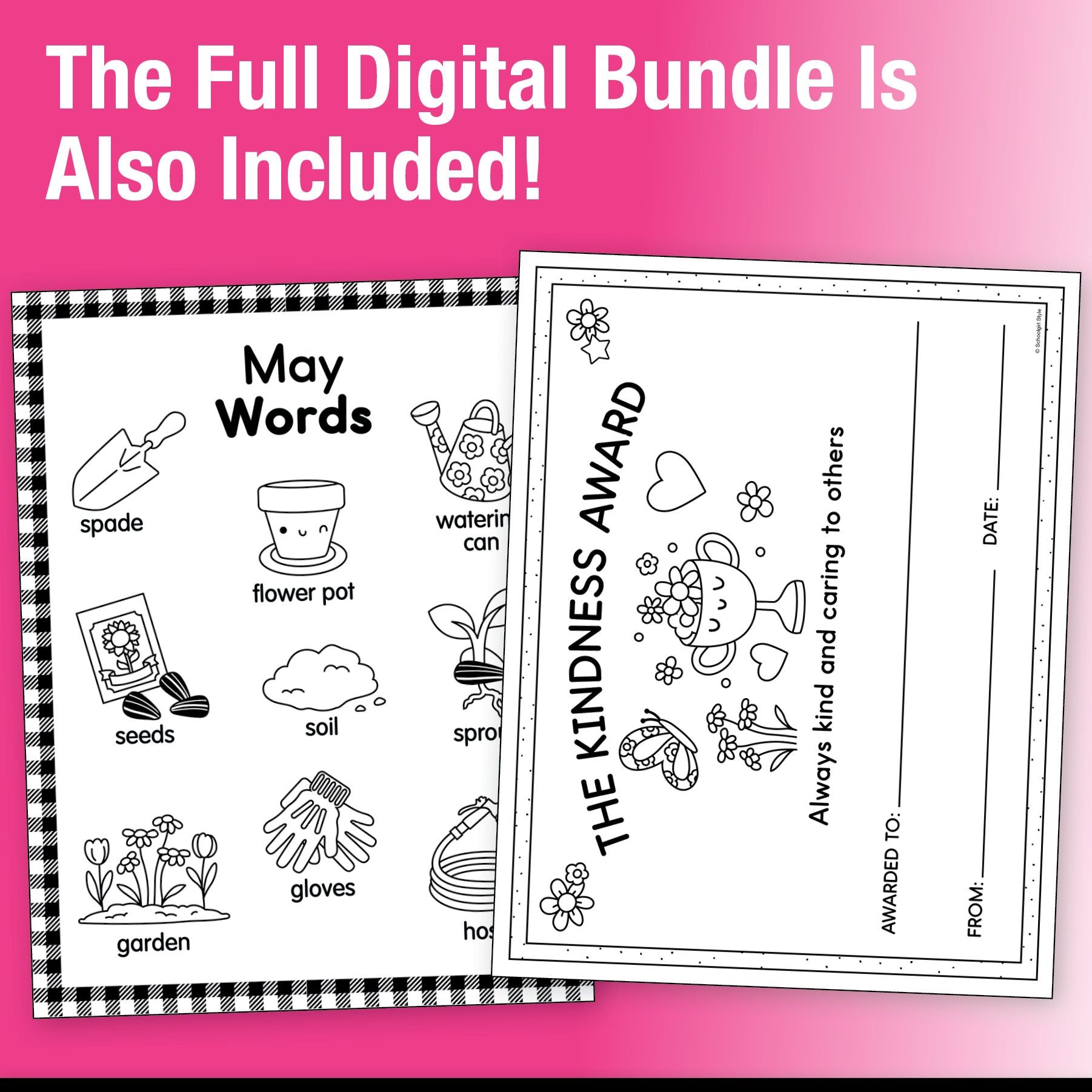 Ultimate Kindergarten May Homeschool Curriculum Bundle