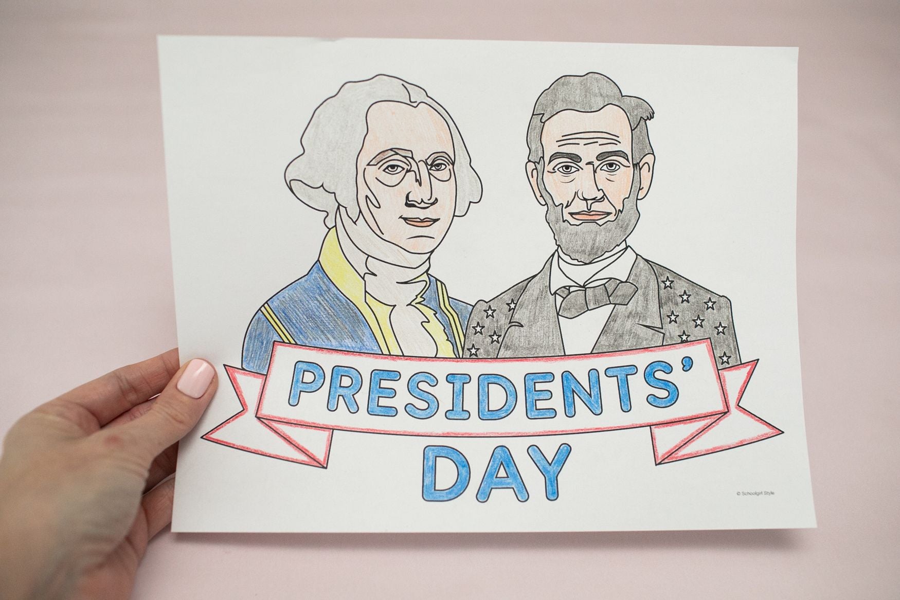 Printable February President's Day Activity Pack