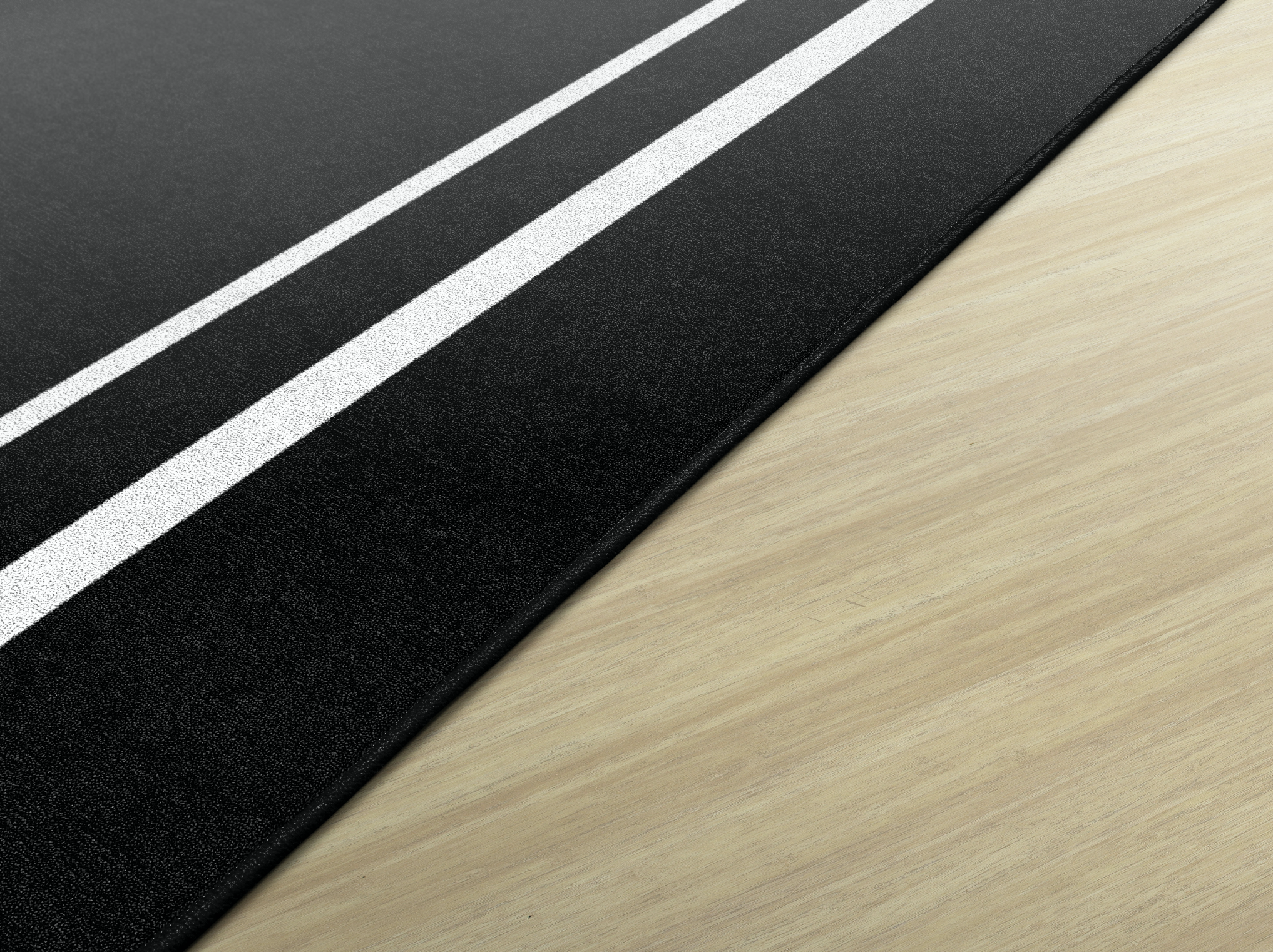 Black & White Border Classroom Rug by Schoolgirl Style