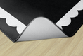 Load image into Gallery viewer, Black & White Scallop Classroom Rug by Schoolgirl Style
