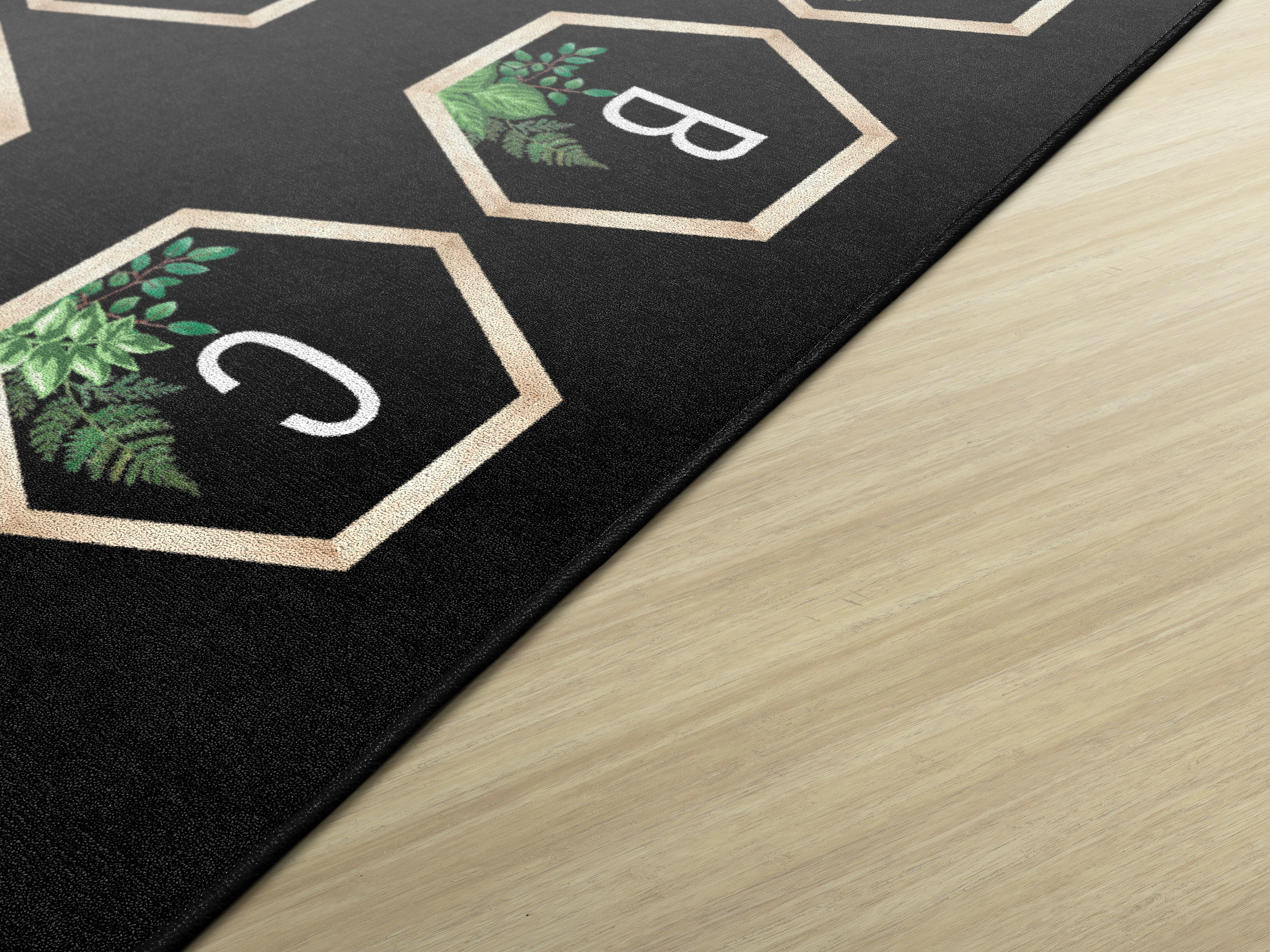 Boho ABC's Sit Spot Classroom Rug by Schoolgirl Style