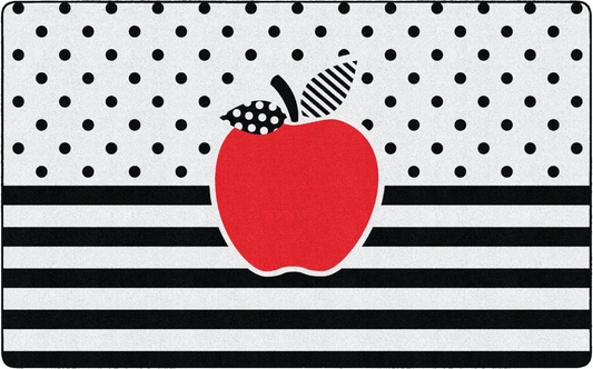 Red Apple Classroom Rug by Schoolgirl Style