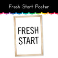 Load image into Gallery viewer, Fresh Start Poster | Playground Press
