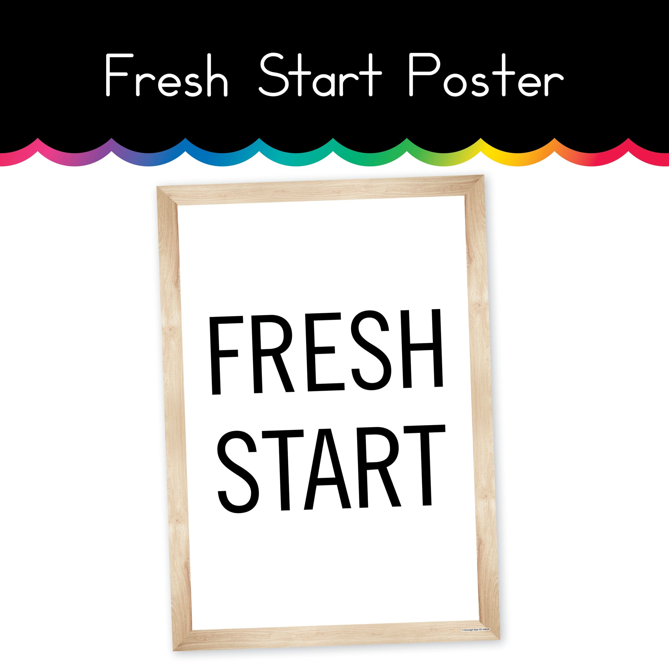 Fresh Start Poster | Playground Press