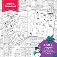 Load image into Gallery viewer, Printable Second Grade January Homeschool Curriculum Bundle
