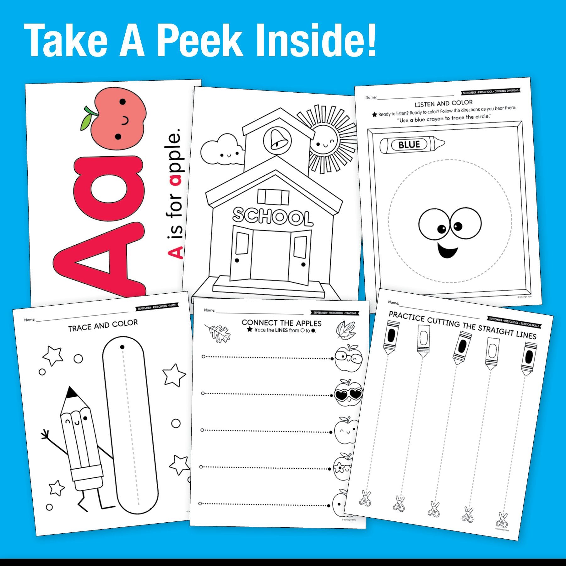 The Big Book of September Learning Preschool
