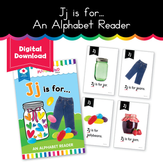 Jj is for...An alphabet reader