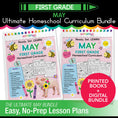 Load image into Gallery viewer, Ultimate First Grade May Homeschool Curriculum Bundle
