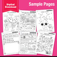 Load image into Gallery viewer, Printable Bridge To First Grade Digital Summer Workbook
