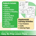 Load image into Gallery viewer, Printable First Grade May Homeschool Curriculum Bundle
