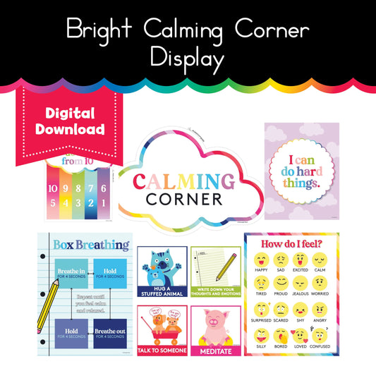 Bright Calming Corner Display