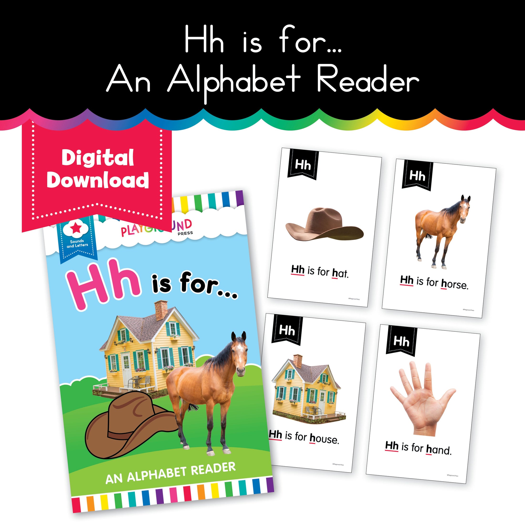 Hh is for...an alphabet reader