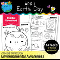 Load image into Gallery viewer, Printable April Earth Day Activities Pack
