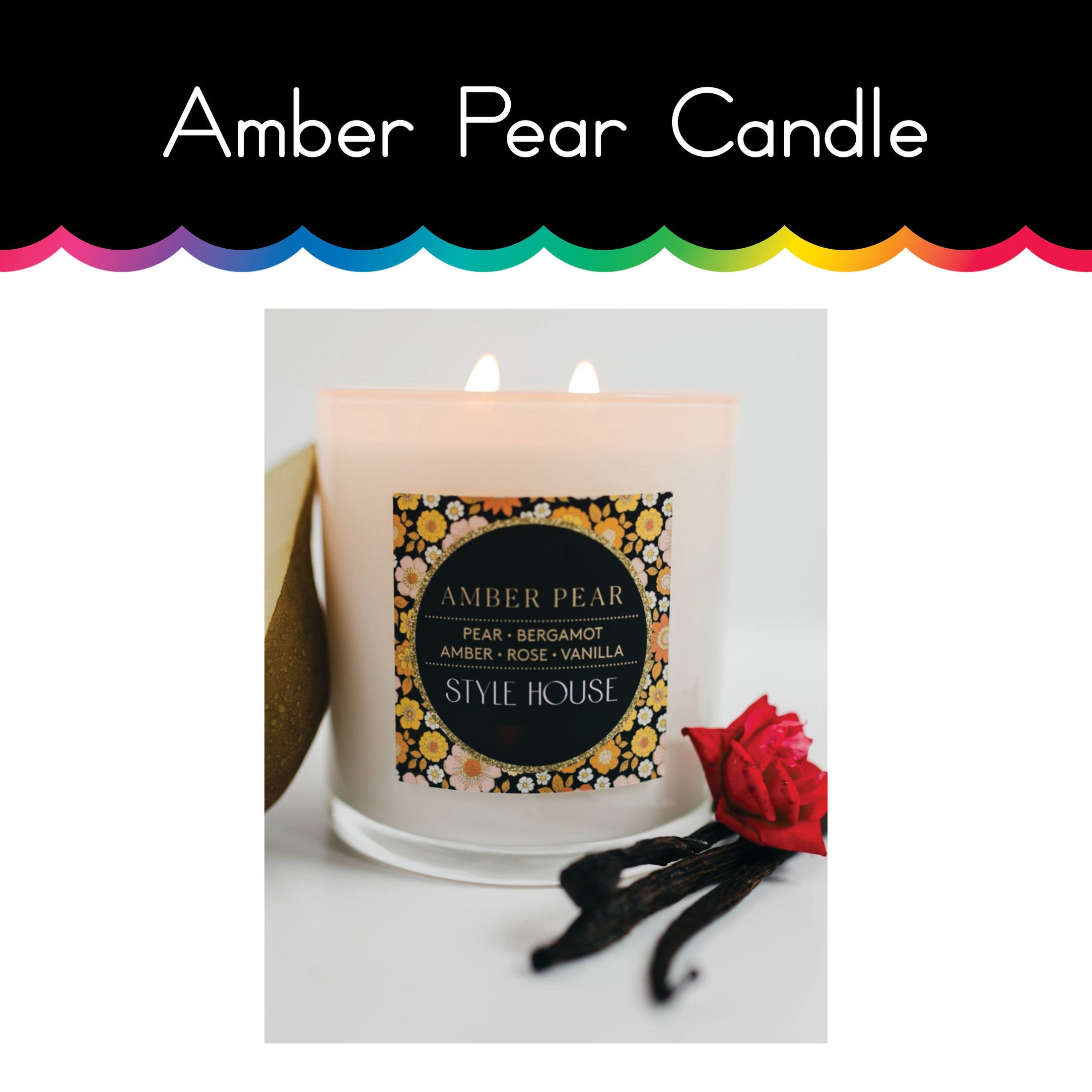 Amber Pear Candle