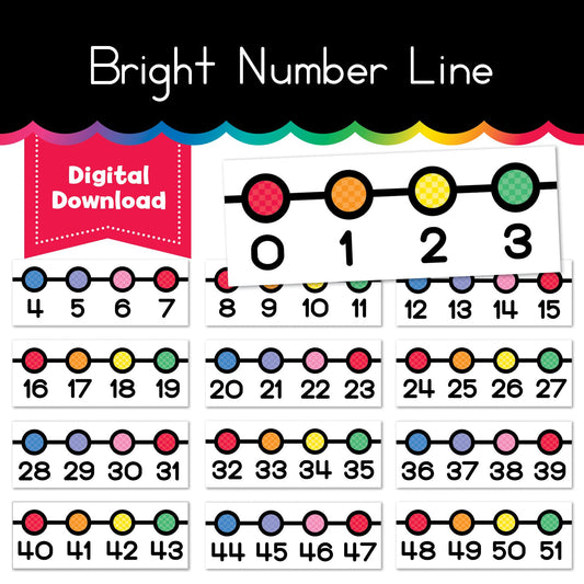 Bright Number Line