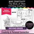 Load image into Gallery viewer, Printable May The Book Of Mom Writing Craftivity
