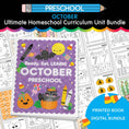 Load image into Gallery viewer, Ultimate Preschool October Homeschool Curriculum Unit Bundle
