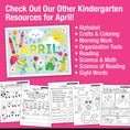 Load image into Gallery viewer, Printable Kindergarten April Writing Bundle
