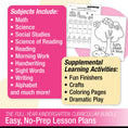 Load image into Gallery viewer, Printable Kindergarten Full Year Homeschool Curriculum Bundle
