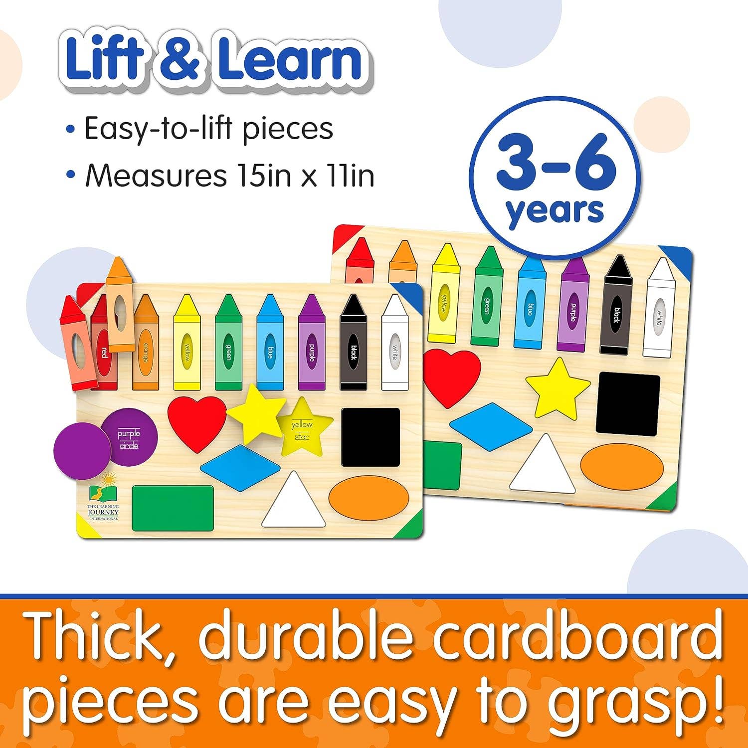 Lift & Learn Colors & Shapes Puzzle