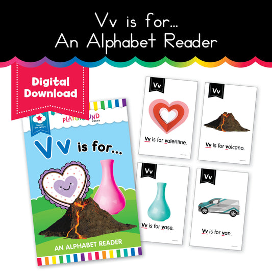 Vv is for...an alphabet reader