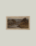 Load image into Gallery viewer, Autumn River Framed Antique Art
