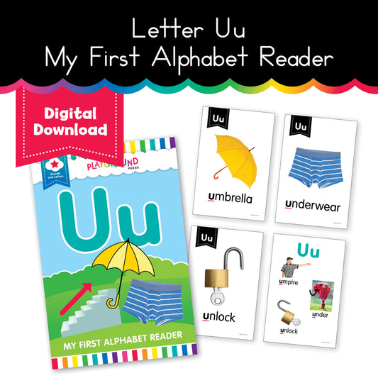 My first alphabet reader letter Uu