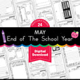 Load image into Gallery viewer, Printable No-Prep End-Of-Year Keepsake Pack: Crafts, Writing & Activities (PreK-3)
