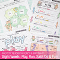 Load image into Gallery viewer, Printable Kindergarten March Daily Sight Words
