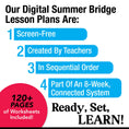Load image into Gallery viewer, Printable Bridge To Kindergarten Digital Summer Workbook
