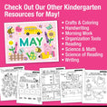 Load image into Gallery viewer, Printable Kindergarten May Daily Alphabet
