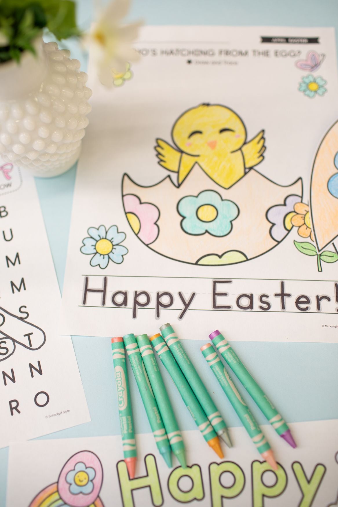 Printable April Easter Activities Pack