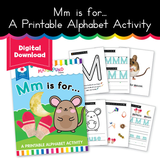 S.T.A.R. Reading: Mm is For... A Printable Alphabet Activity - Book 3